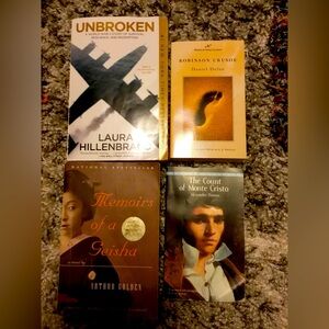 4 book fiction bundle